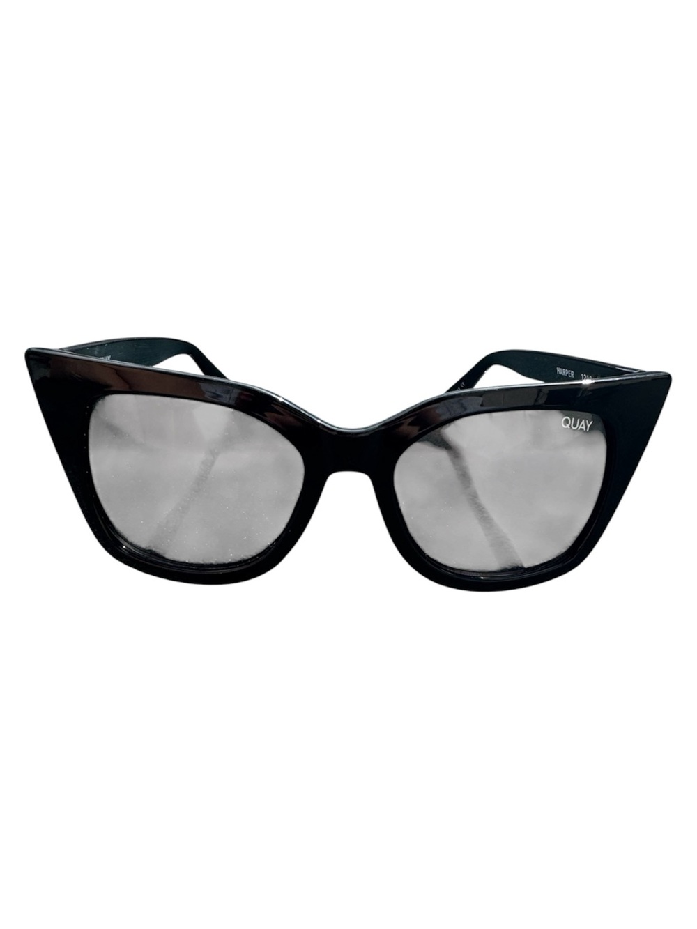 Quay Australia Black Harper Cat Eye Sunglasses